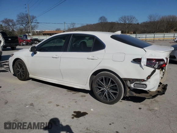 2021 Toyota Camry SE Nightshade with VIN 4T1G11AK5MU580812, listed as a Copart auction lot 48553545 with 86,337 mi miles and Salvage Title. Bid and sale history available at carsss.com. Image 2.
