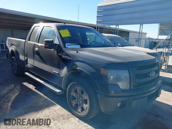 2014 Ford F-150 XL with VIN 1FTFX1CT7EFD11303, listed as a IAAI auction lot 41414356 with 183,586 mi miles. Bid and sale history available at carsss.com. Image 1.