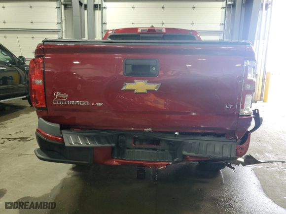 2018 Chevrolet Colorado 4WD LT with VIN 1GCGTCENXJ1168008, listed as a Copart auction lot 52920815 with 80,425 mi miles and Salvage Title. Bid and sale history available at carsss.com. Image 6.