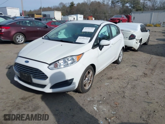 2018 Ford Fiesta SE with VIN 3FADP4EJ2JM104757, listed as a IAAI auction lot 41294333 with 60,962 mi miles. Bid and sale history available at carsss.com. Image 17.