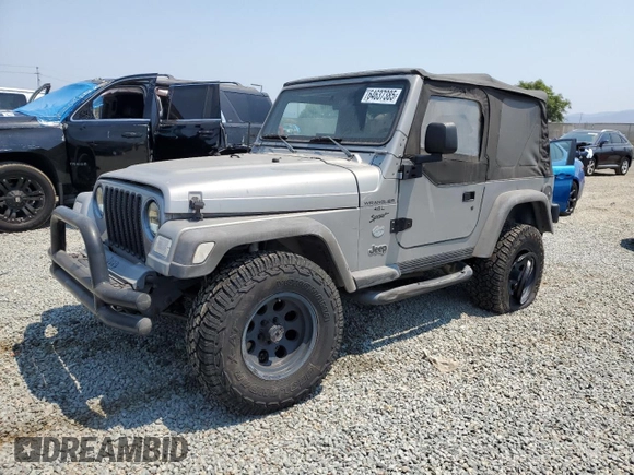 2001 Jeep Wrangler Sport с VIN 1J4FA49S41P353878, выставлен на аукционе Copart как лот 64637385 с пробегом 166 642 миль миль и Списание • Salvage title. История ставок и продаж доступна на DreamBid. Изображение 1.