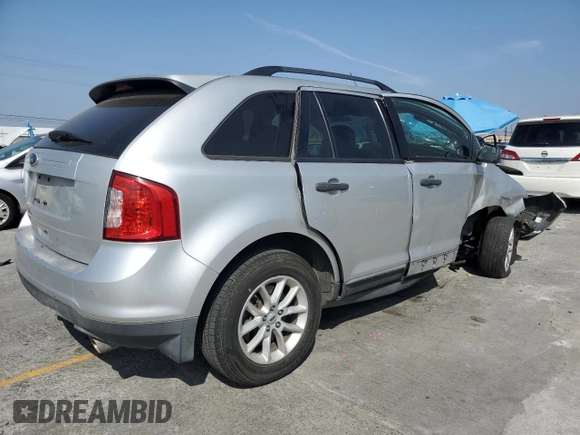 2013 Ford Edge SE with VIN 2FMDK3GC4DBC06788, listed as a Copart auction lot 61033945 with 198,395 mi miles and Salvage title. Bid and sale history available at DreamBid. Image 3.