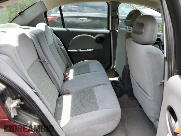 2006 Saturn ION with VIN 1G8AL55B06Z206288, listed as a Copart auction lot 61862744 with 184,147 mi miles and Salvage Title. Bid and sale history available at carsss.com. Image 10.