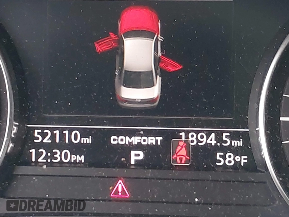 2019 Audi A4 Premium z VIN WAUGMAF44KA060327, wystawiony jako IAAI lot #41757099 z przebiegiem 52 110 mil mil oraz . Historia ofert i sprzedaży dostępna na DreamBid. Obrazek 16.