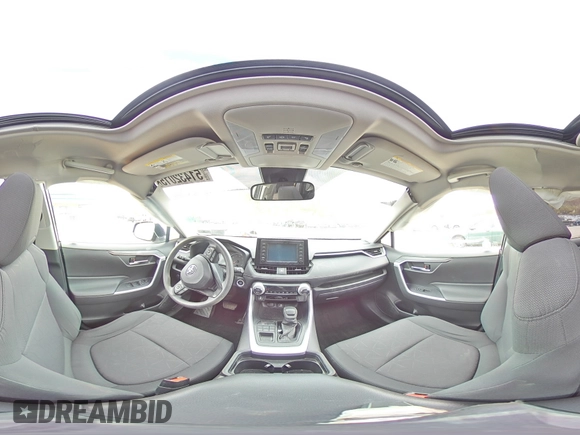 2019 Toyota RAV4 XLE with VIN JTMP1RFVXKD508099, listed as a Copart auction lot 51432015 with 90,487 mi miles and Salvage Title. Bid and sale history available at DreamBid. Image 14.