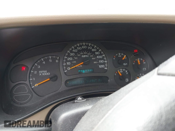 2004 GMC Yukon SLT with VIN 1GKEK13Z74R114583, listed as a IAAI auction lot 41834400 with 311,567 mi miles. Bid and sale history available at carsss.com. Image 7.