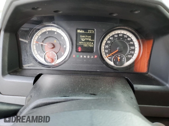 2017 Ram 1500 Express with VIN 1C6RR6FT1HS695789, listed as a Copart auction lot 54133685 with 155,179 mi miles and Salvage title. Bid and sale history available at DreamBid. Image 9.