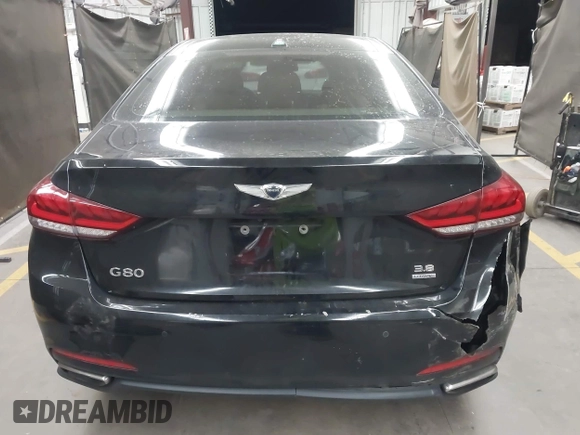 2017 Genesis G80 3.8L z VIN KMHGN4JE4HU175479, wystawiony jako IAAI lot #42161608 z przebiegiem 118 066 mil mil oraz . Historia ofert i sprzedaży dostępna na DreamBid. Obrazek 16.