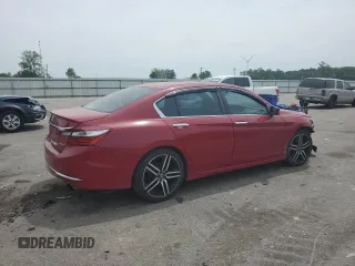 2016 Honda Accord Sport with VIN 1HGCR2F56GA038954, listed as a Copart auction lot 54145225 with 155,096 mi miles and Salvage title. Bid and sale history available at DreamBid. Image 3.
