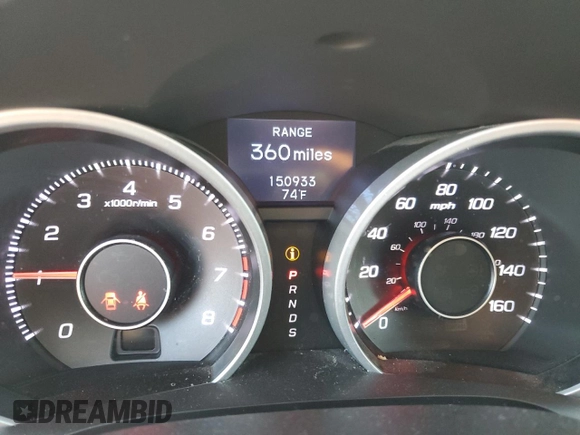 2012 Acura TL Tech Auto with VIN 19UUA8F54CA031820, listed as a Copart auction lot 52903425 with 150,933 mi miles and Salvage Title. Bid and sale history available at carsss.com. Image 9.