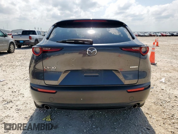 2021 Mazda CX-30 Preferred with VIN 3MVDMBCL5MM230013, listed as a Copart auction lot 59436405 with 57,871 mi miles and Salvage title. Bid and sale history available at DreamBid. Image 6.