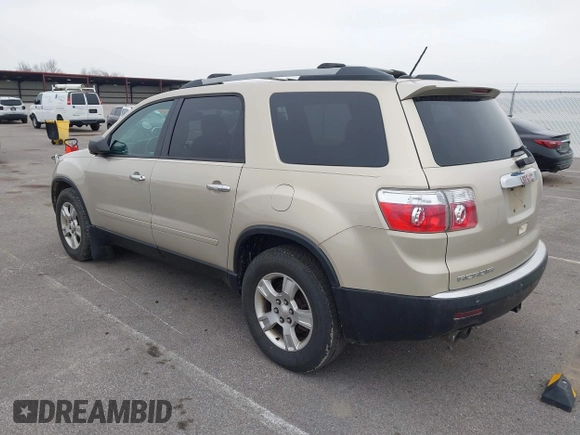 2011 GMC Acadia SLE with VIN 1GKKRPED4BJ317767, listed as a IAAI auction lot 42002521 with 196,405 mi miles. Bid and sale history available at carsss.com. Image 3.