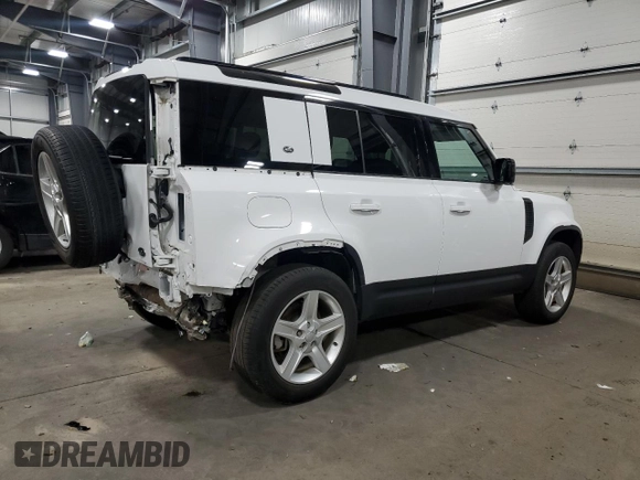 2023 Land Rover Defender SE with VIN SALEP7EU4P2166759, listed as a Copart auction lot 84407784 with 30,992 mi miles and Salvage title. Bid and sale history available at DreamBid. Image 3.