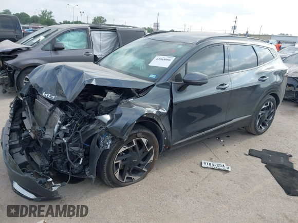 2024 Kia Sportage SX-Prestige with VIN 5XYK53DF7RG200178, listed as a IAAI auction lot 42068886 with 15,907 mi miles and . Bid and sale history available at DreamBid. Image 18.