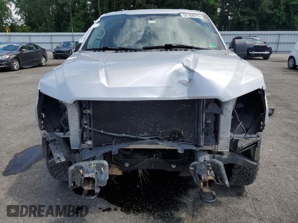2018 Ford F-150 XL with VIN 1FTEW1E53JKC57304, listed as a Copart auction lot 57168915 with 118,498 mi miles and Salvage title. Bid and sale history available at DreamBid. Image 5.