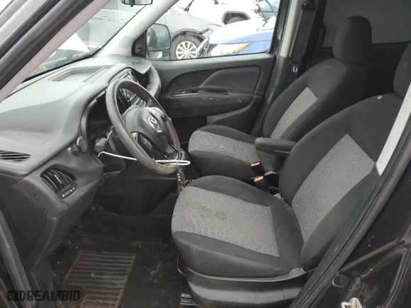 2019 Ram ProMaster City Cargo Van Tradesman with VIN ZFBHRFAB4K6N02590, listed as a Copart auction lot 47856575 with 77,920 mi miles and Salvage Title. Bid and sale history available at carsss.com. Image 7.