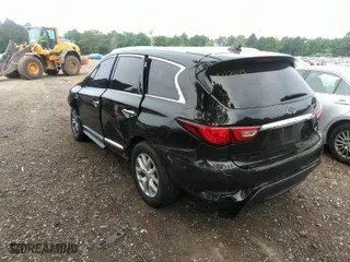 2017 Infiniti QX60 with VIN 5N1DL0MM2HC543068, listed as a IAAI auction lot 37271173 with NaN miles. Bid and sale history available at carsss.com. Image 3.