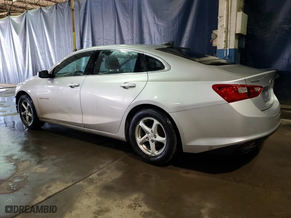 2017 Chevrolet Malibu LS with VIN 1G1ZB5ST1HF233649, listed as a Copart auction lot 48774465 with 160,392 mi miles and Clean Title. Bid and sale history available at carsss.com. Image 2.