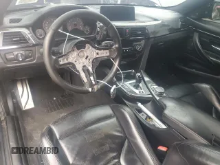 2016 BMW M4 with VIN WBS3R9C5XGK337197, listed as a Copart auction lot 87056764 with 110,398 mi miles and Salvage title. Bid and sale history available at DreamBid. Image 8.