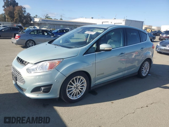 2013 Ford C-Max SEL with VIN 1FADP5BU2DL502027, listed as a Copart auction lot 50666525 with 125,983 mi miles and Salvage Title. Bid and sale history available at DreamBid. Image 1.
