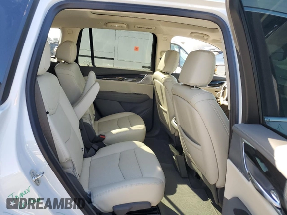2024 Cadillac XT6 FWD Premium Luxury with VIN 1GYKPCRS4RZ742995, listed as a Copart auction lot 82802774 with 5,898 mi miles and Salvage Title. Bid and sale history available at carsss.com. Image 11.
