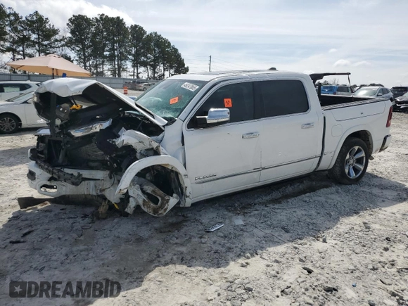 2020 Ram 1500 Limited with VIN 1C6SRFHT9LN370216, listed as a Copart auction lot 49247865 with 0 mi miles and Salvage Title. Bid and sale history available at carsss.com. Image 1.