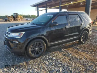 2018 Ford Explorer XLT with VIN 1FM5K7D81JGA17743, listed as a Copart auction lot 52183755 with 128,399 mi miles and Salvage Title. Bid and sale history available at DreamBid. Image 1.