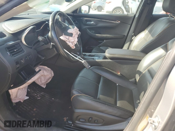 2018 Chevrolet Impala Premier z VIN 2G1125S33J9145956, wystawiony jako Copart lot #63218755 z przebiegiem Nie podano mil oraz Szkoda całkowita • Salvage title. Historia ofert i sprzedaży dostępna na DreamBid. Obrazek 7.