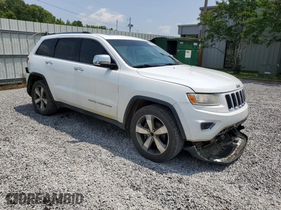 2016 Jeep Grand Cherokee Limited 75th Anniversary with VIN 1C4RJEBG0GC358588, listed as a Copart auction lot 57585695 with 221,460 mi miles and Salvage title. Bid and sale history available at DreamBid. Image 4.