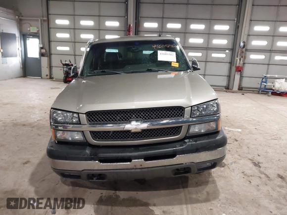 2003 Chevrolet Silverado 1500 with VIN 2GCEK19T731165314, listed as a IAAI auction lot 41605502 with 152,310 mi miles. Bid and sale history available at carsss.com. Image 13.