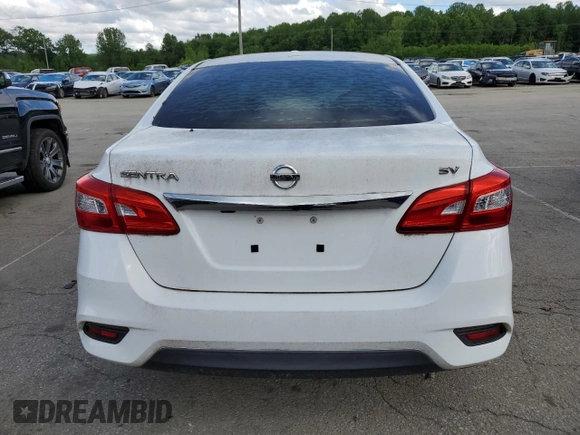 2017 Nissan Sentra S with VIN 3N1AB7AP8HY328614, listed as a Copart auction lot 56864855 with Not Provided miles and Non Repairable. Bid and sale history available at DreamBid. Image 6.