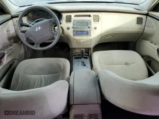2009 Hyundai Azera GLS with VIN KMHFC46D09A349844, listed as a Copart auction lot 79972964 with 218,481 mi miles and Clean Title. Bid and sale history available at carsss.com. Image 8.