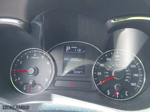 2018 Kia Forte LX with VIN 3KPFK4A78JE227114, listed as a IAAI auction lot 41977992 with 63,327 mi miles. Bid and sale history available at carsss.com. Image 7.