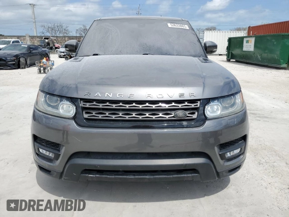 2016 Land Rover Range Rover Sport SE with VIN SALWG2PF6GA120359, listed as a Copart auction lot 53633865 with 90,160 mi miles and Clean Title. Bid and sale history available at DreamBid. Image 5.