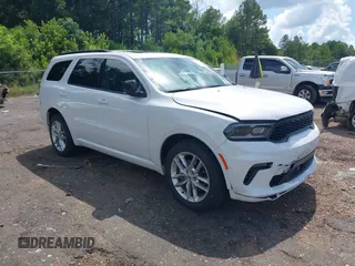 2023 Dodge Durango GT Plus with VIN 1C4RDJDG4PC688294, listed as a IAAI auction lot 42732273 with 63,384 mi miles and . Bid and sale history available at DreamBid. Image 1.