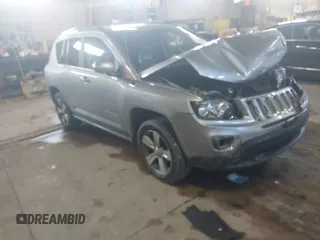 2016 Jeep Compass High Altitude Edition with VIN 1C4NJCEA2GD720148, listed as a IAAI auction lot 41689653 with 97,400 mi miles. Bid and sale history available at carsss.com. Image 1.