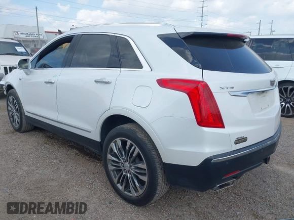 2017 Cadillac XT5 Premium Luxury AWD with VIN 1GYKNERS6HZ105266, listed as a IAAI auction lot 41860785 with 79,593 mi miles. Bid and sale history available at carsss.com. Image 3.