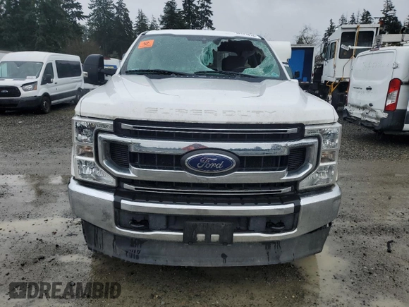 2020 Ford F-350 XL with VIN 1FT8W3BT2LED34466, listed as a Copart auction lot 50171615 with 78,460 mi miles and Salvage title. Bid and sale history available at DreamBid. Image 5.