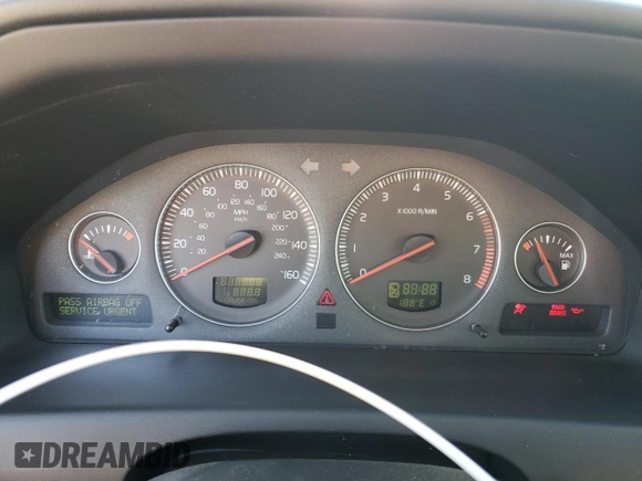 2006 Volvo S60 2.4L Turbo with VIN YV1RS547662536299, listed as a Copart auction lot 41794015 with 0 mi miles and Salvage Title. Bid and sale history available at carsss.com. Image 9.