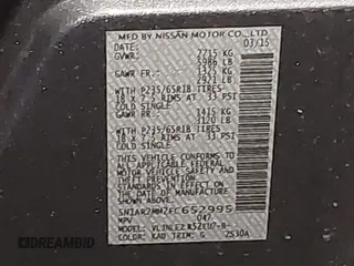 2015 Nissan Pathfinder SV с VIN 5N1AR2MM2FC652995, выставлен на аукционе IAAI как лот 42193890 с пробегом 159 612 миль миль и . История ставок и продаж доступна на DreamBid. Изображение 9.
