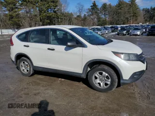 2014 Honda CR-V LX with VIN 5J6RM4H37EL067566, listed as a Copart auction lot 46983885 with 125,655 mi miles and Clean Title. Bid and sale history available at carsss.com. Image 4.