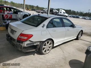 2012 Mercedes-Benz C-Class C 250 Sport with VIN WDDGF4HB5CR231413, listed as a Copart auction lot 51493025 with 117,493 mi miles and Salvage Title. Bid and sale history available at carsss.com. Image 3.