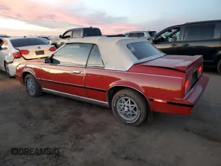 1985 Chevrolet Cavalier with VIN 1G1JE67W1F7185395, listed as a Copart auction lot 80670104 with 5,776 mi miles and Clean Title. Bid and sale history available at DreamBid. Image 2.