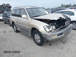 2000 Lexus LX 470 z VIN JT6HT00W7Y0105216, wystawiony jako IAAI lot #42187039 z przebiegiem 192 578 mil mil oraz . Historia ofert i sprzedaży dostępna na DreamBid. Obrazek 1.