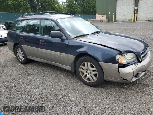 2002 Subaru Legacy Outback with VIN 4S3BH675927625674, listed as a Copart auction lot 59681475 with 302,635 mi miles and Salvage title. Bid and sale history available at DreamBid. Image 4.