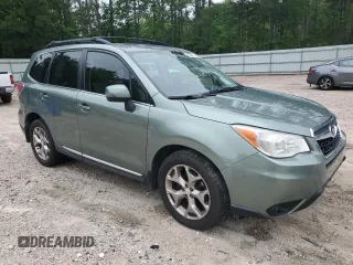 2015 Subaru Forester Touring with VIN JF2SJAWC0FH561212, listed as a Copart auction lot 56470495 with 100,730 mi miles and Salvage title. Bid and sale history available at DreamBid. Image 4.