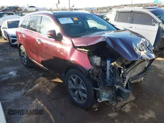 2019 Kia Sorento SX V6 with VIN 5XYPKDA59KG459776, listed as a IAAI auction lot 41602651 with 38,445 mi miles. Bid and sale history available at carsss.com. Image 1.