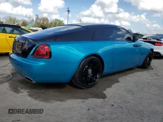 2015 Rolls-Royce Wraith z VIN SCA665C56FUX85095, wystawiony jako Copart lot #75506514 z przebiegiem 18 147 mil mil oraz Szkody całkowita. Historia ofert i sprzedaży dostępna na DreamBid. Obrazek 3.