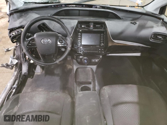2022 Toyota Prius LE with VIN JTDL9MFU7N3035533, listed as a Copart auction lot 61877755 with Not provided miles and Salvage title. Bid and sale history available at DreamBid. Image 8.