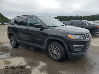 2017 Jeep Compass Latitude with VIN 3C4NJCBB3HT611495, listed as a Copart auction lot 55950525 with 66,051 mi miles and Non repairable. Bid and sale history available at DreamBid. Image 4.
